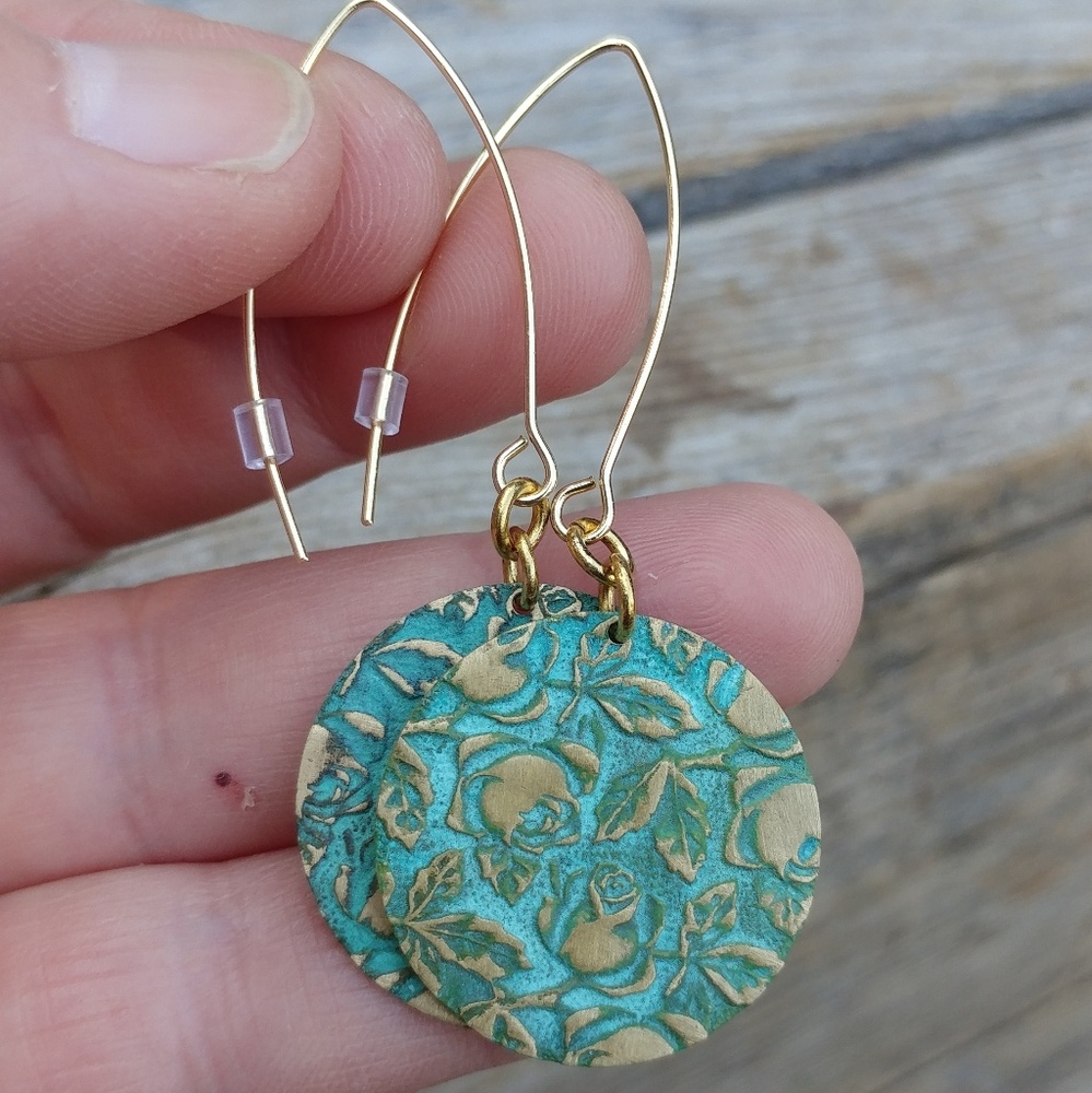 🚫Not for Sale🚫Floral Embossed Coins🐦 - Picture 2 of 4